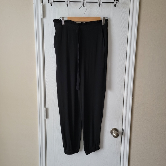 Aqua Paper Bag Joggers - Picture 2 of 11